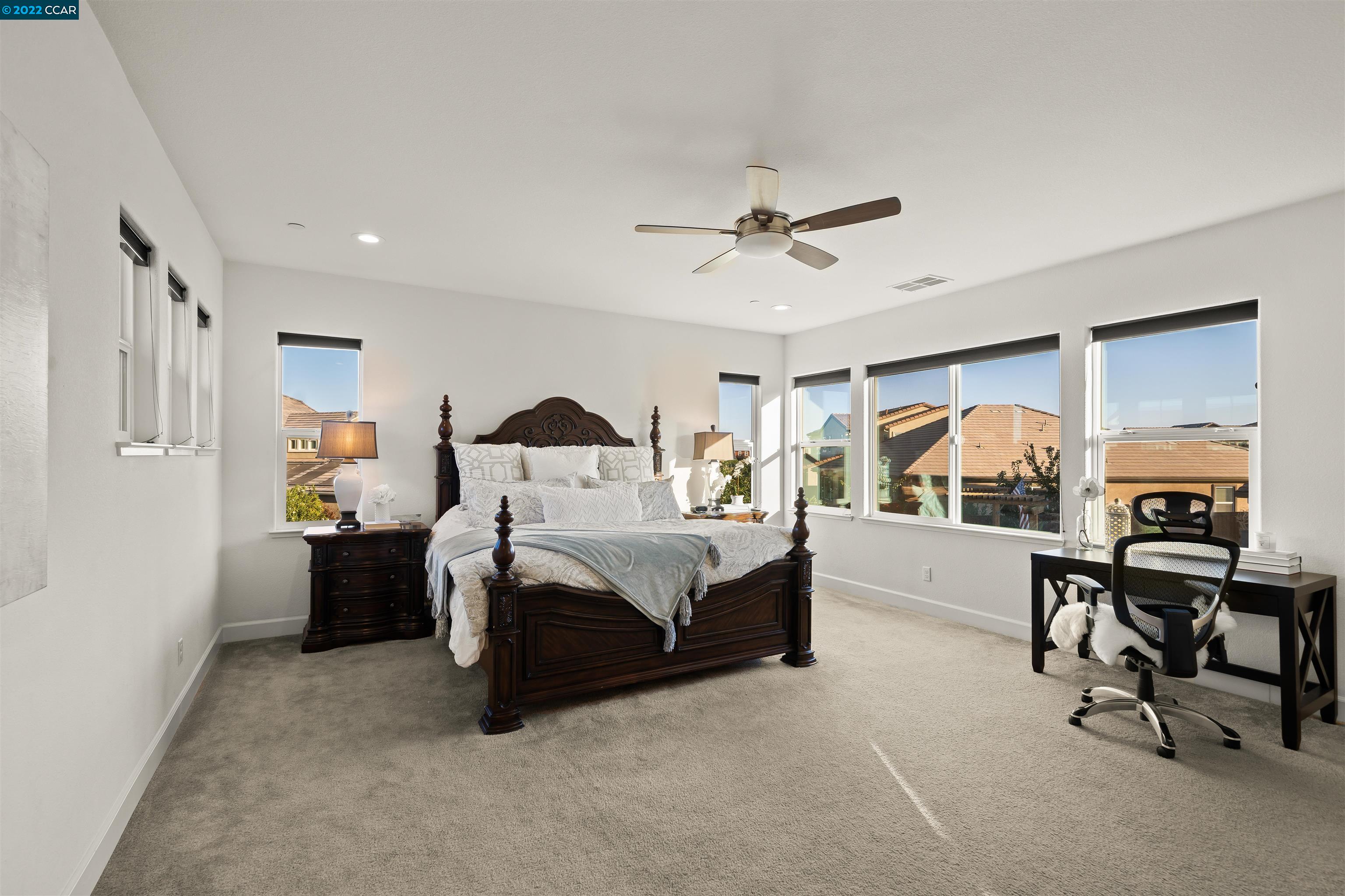 2468 Flag Stop Way Tracy, CA 95377 - Photo 13 of 36 a bed room with furniture and a window