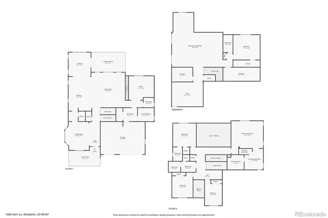$749,000 | 1262 Hart Lane, Elizabeth, CO 80107