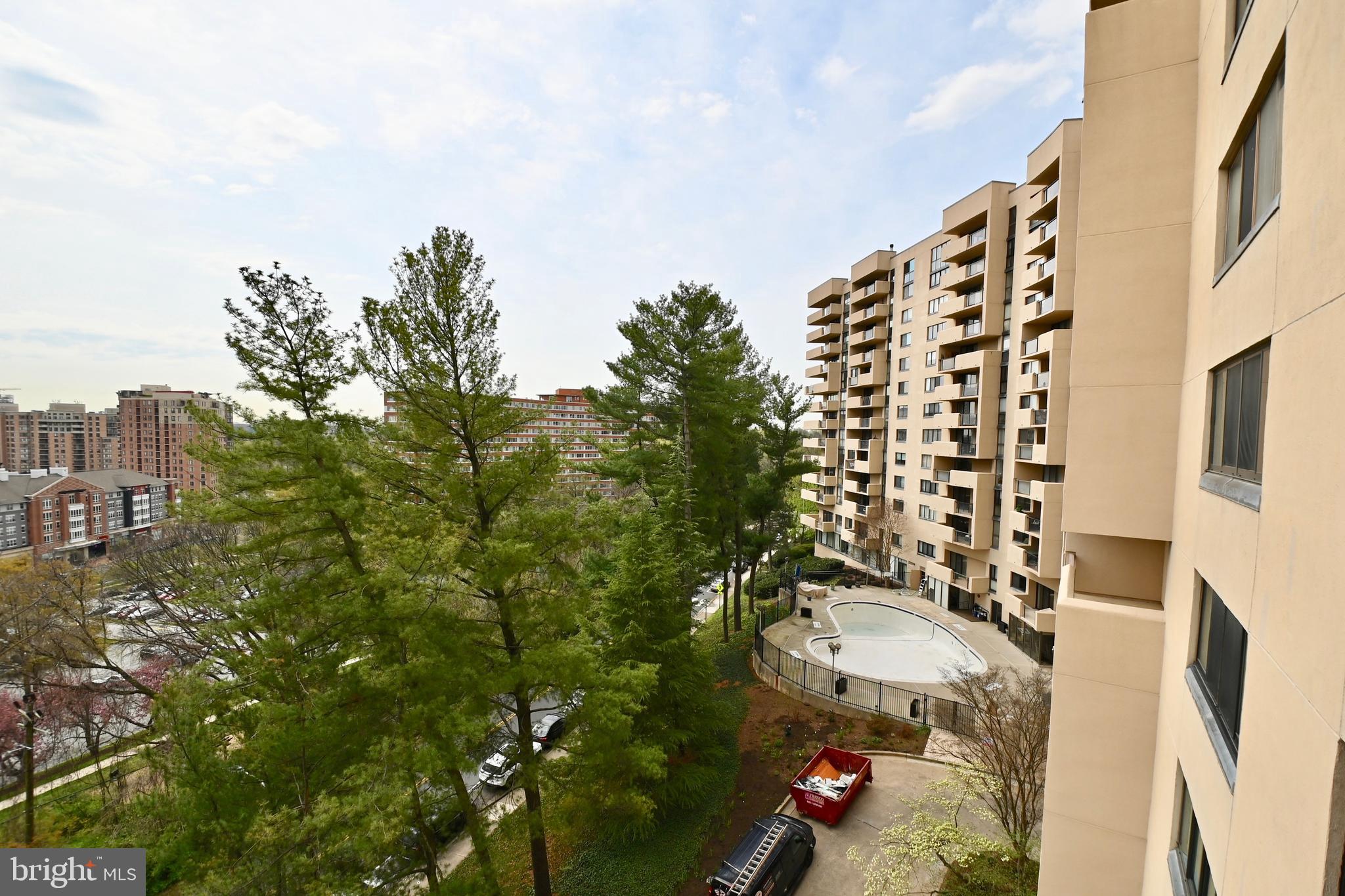 1101 South Arlington Ridge Road, Unit 509 Arlington, VA 22202 - Photo 43 of 62 view of balcony with outdoor space