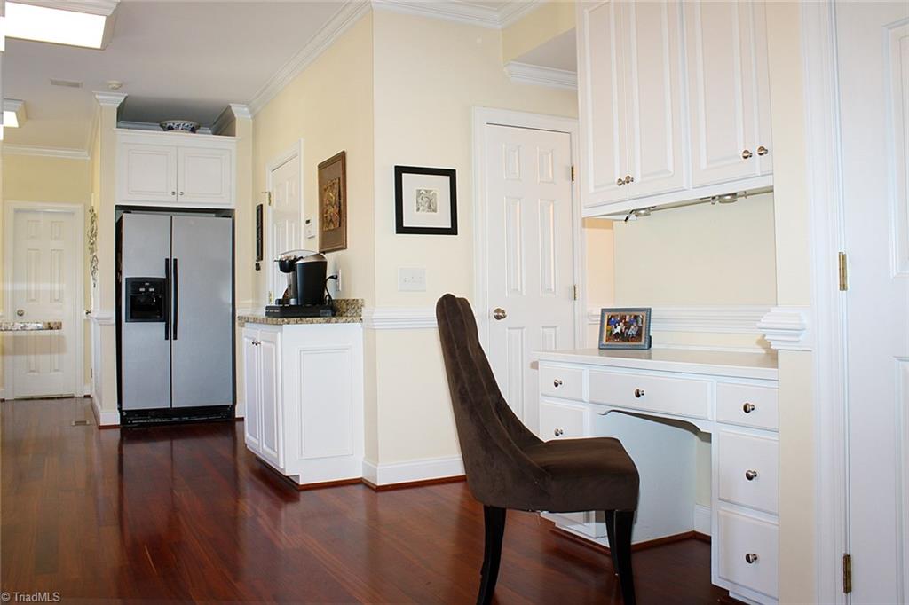 3743 Hub Mill Road Elon, NC 27244 - Photo 14 of 28 built-in desk off kitchen