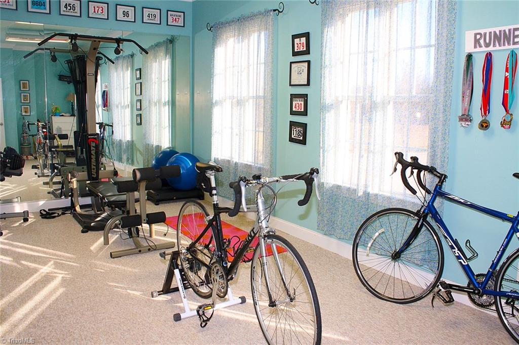 3743 Hub Mill Road Elon, NC 27244 - Photo 28 of 28 exercise room off of main floor garage