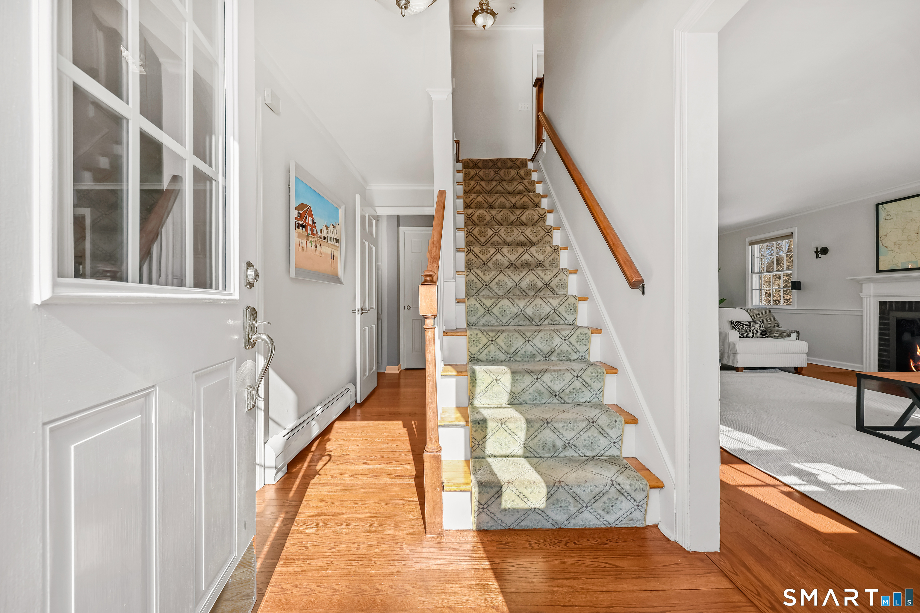 610 Unquowa Road Fairfield, CT 06824 - Photo 10 of 43 a view of an entryway with staircase