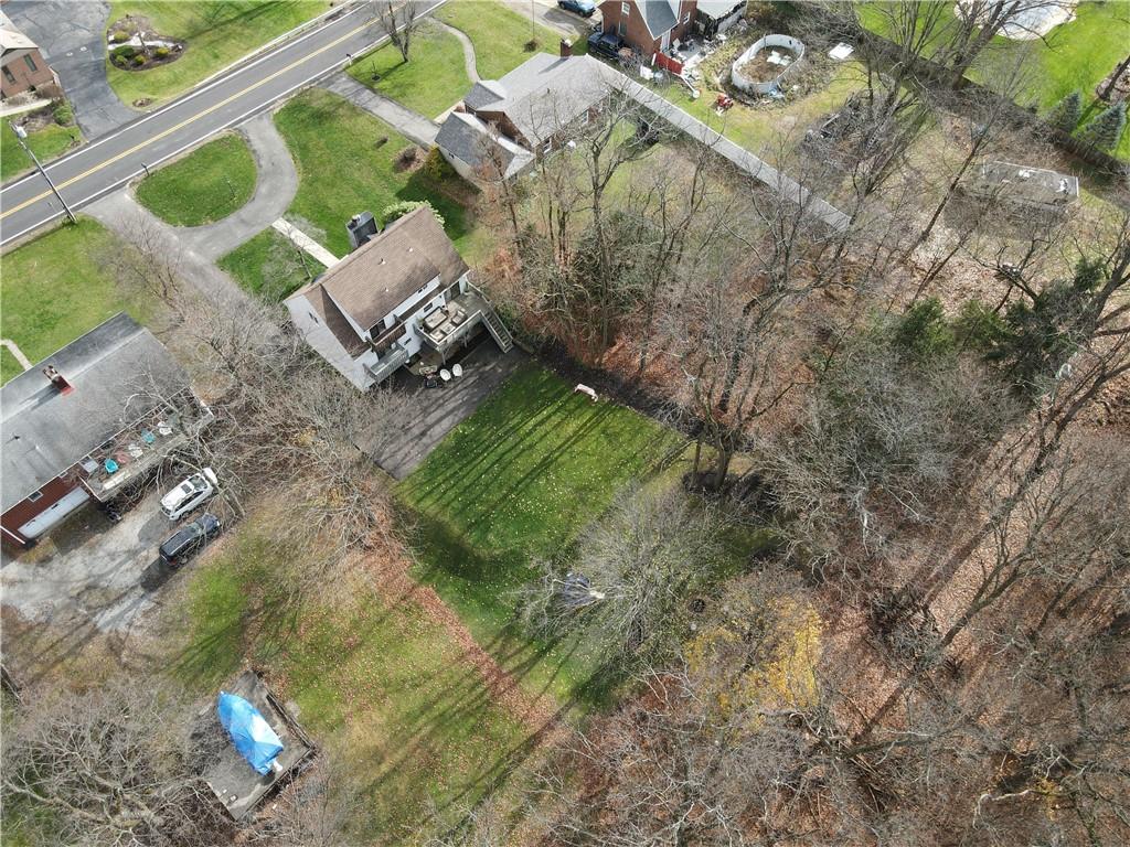 9763 Bellcrest Road Pittsburgh, PA 15237 - Photo 25 of 25 an aerial view of a house with a yard