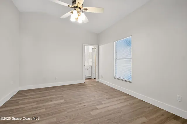 wooden floor in an empty room