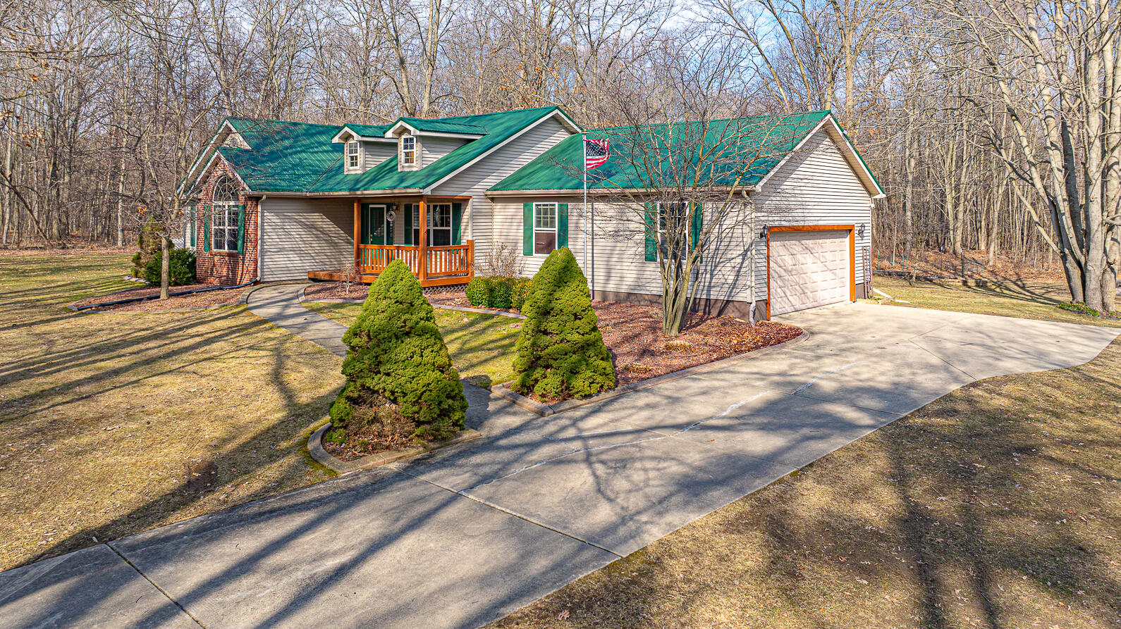 1529 Decamp Road Stockbridge, MI 49285 - Photo 51 of 56 1529 Decamp Rd Leslie MI 49251 (Aerial P