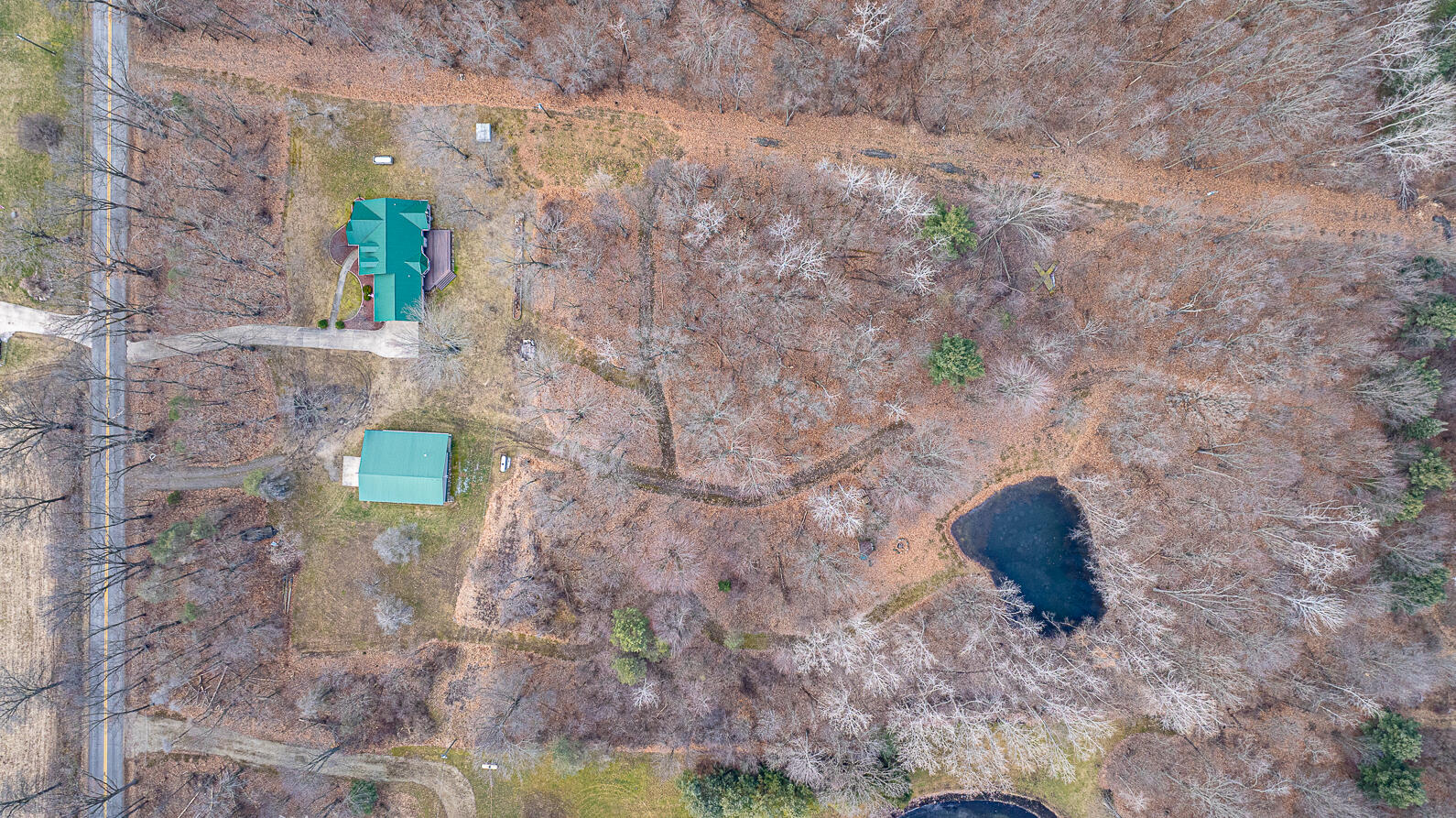 1529 Decamp Road Stockbridge, MI 49285 - Photo 54 of 56 1529 Decamp Rd Leslie MI 49251 (Aerial P