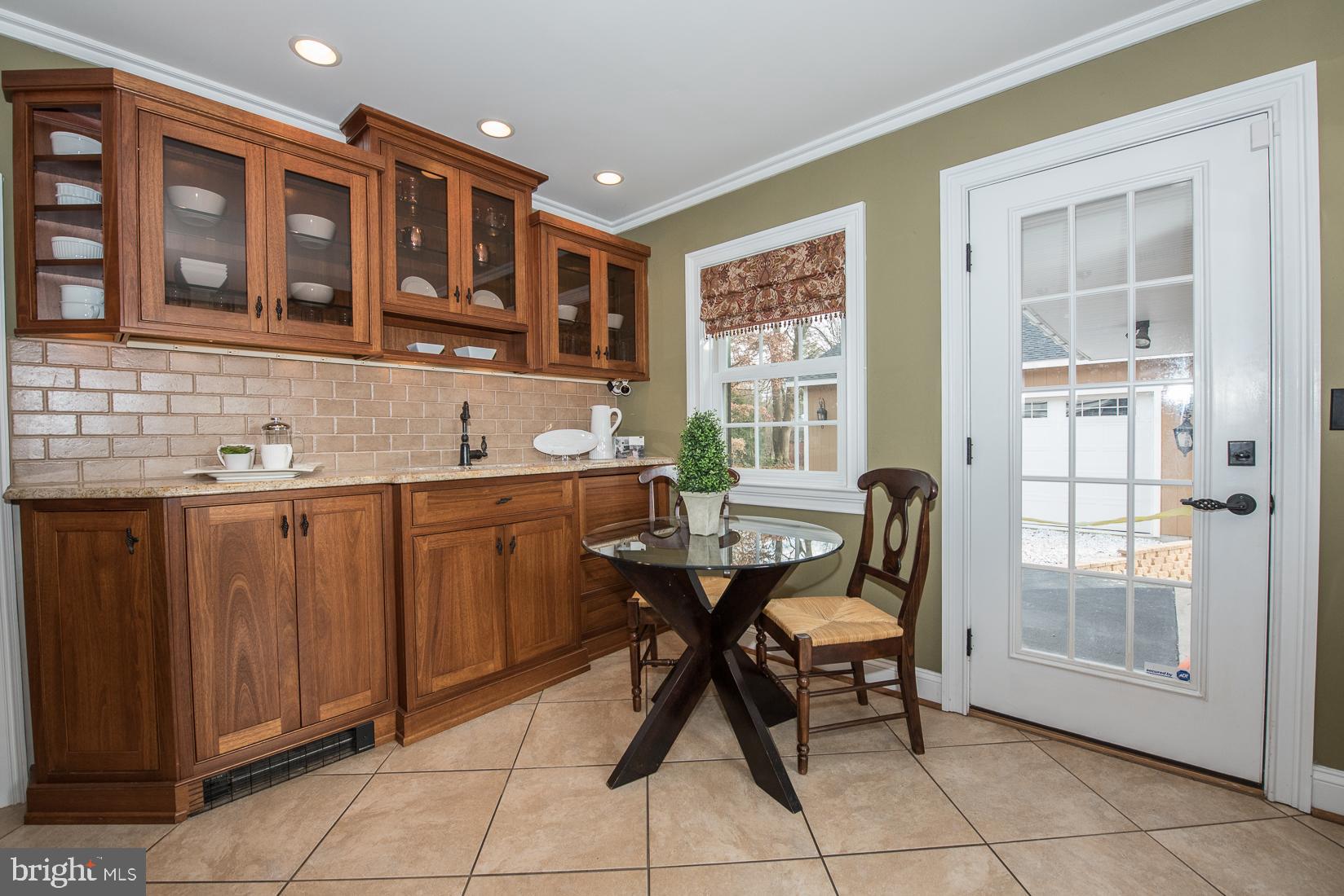 406 Homestead Road Wayne, PA 19087 - Photo 12 of 39 Plenty of custom cabinets with prep sink