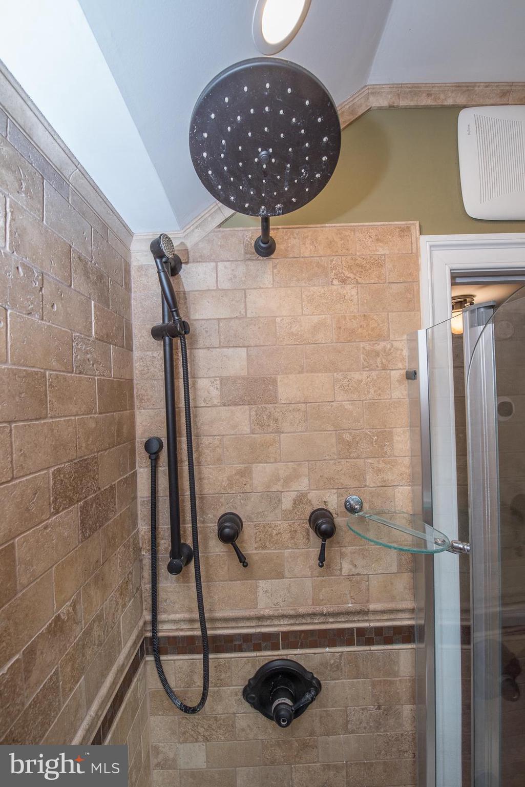 406 Homestead Road Wayne, PA 19087 - Photo 27 of 39 Hall bath tub/shower with rain fall shower head