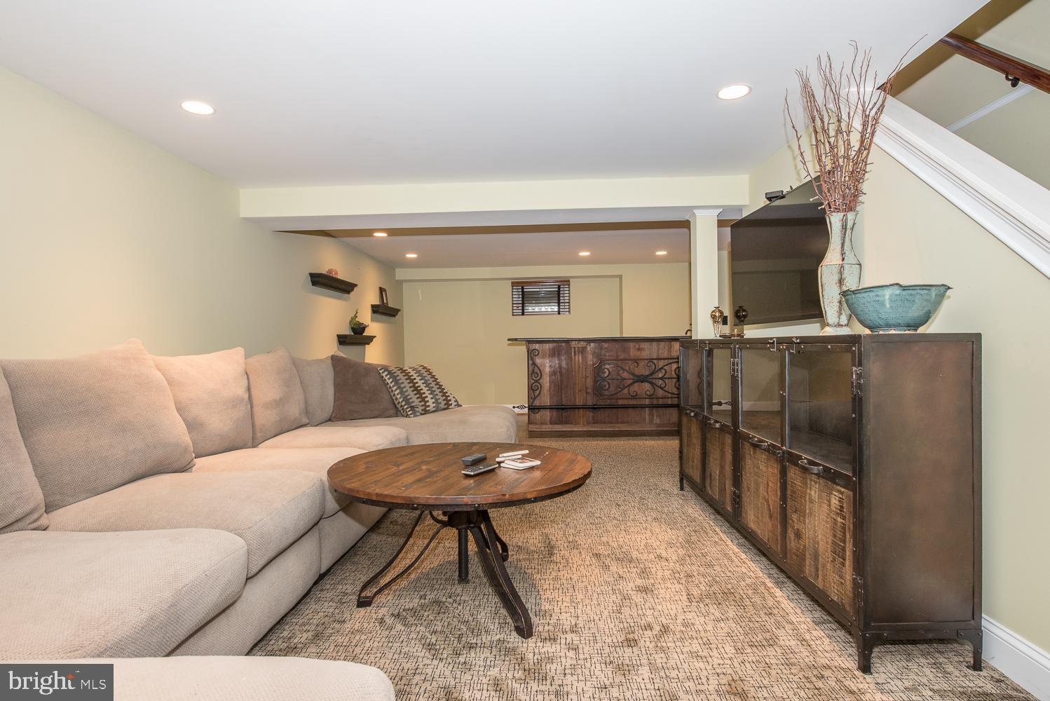406 Homestead Road Wayne, PA 19087 - Photo 28 of 39 Lower Level Family Room