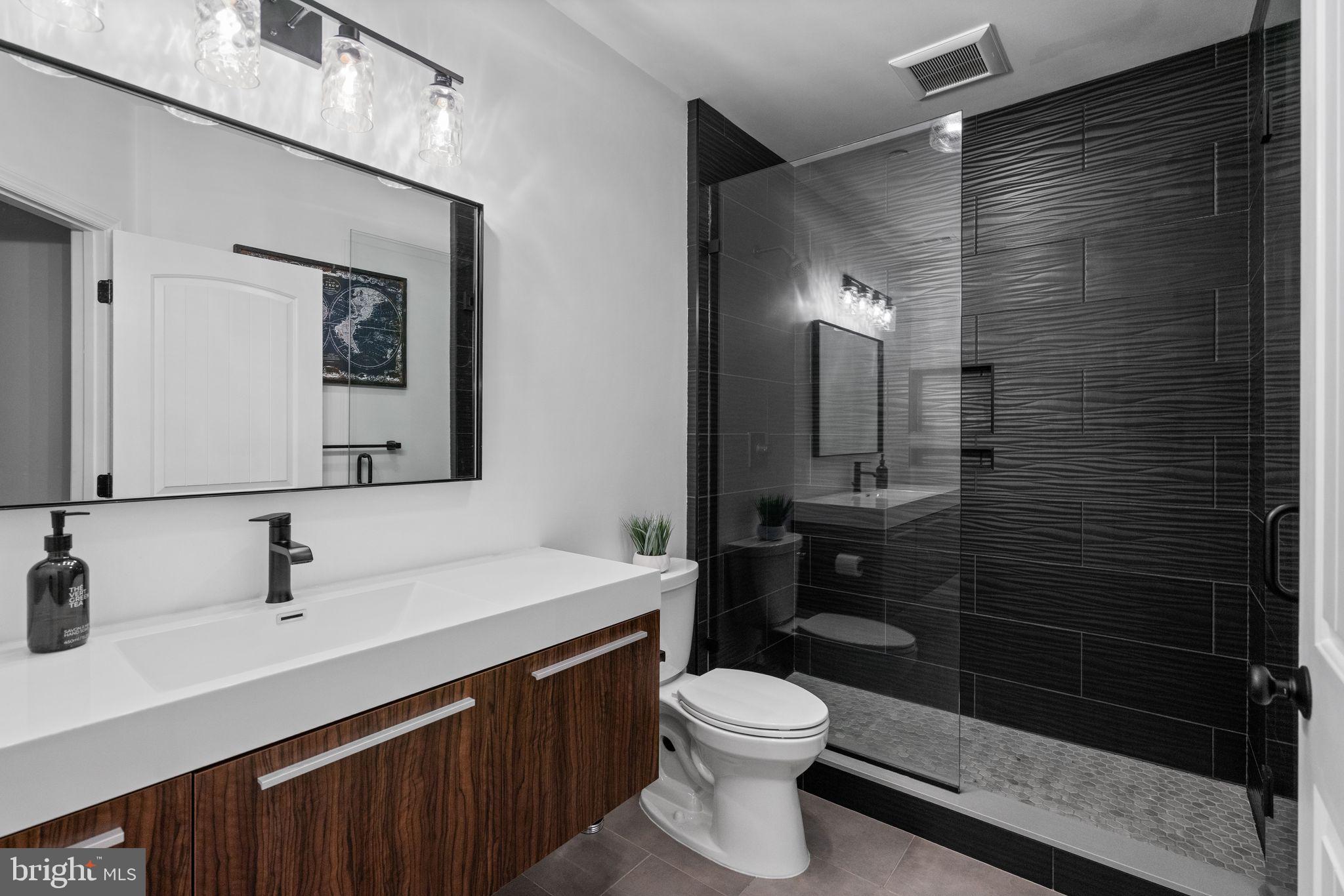 413 Vierling Drive Silver Spring, MD 20904 - Photo 64 of 82 a bathroom with a sink a toilet and shower