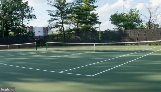 a view of a tennis court