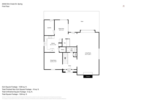 $2,390 | 25402 Elm Creek Drive, Spring, TX 77380