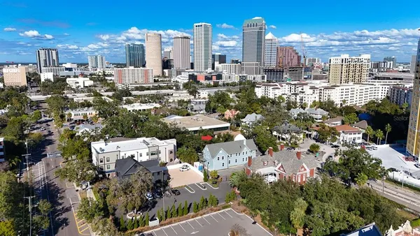 a view of city and a city