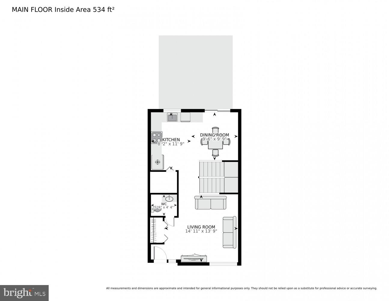 2412 Southgate Square Reston, VA 20191 - Photo 31 of 34 a picture of a floor plan