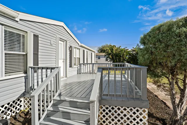 a backyard of a house