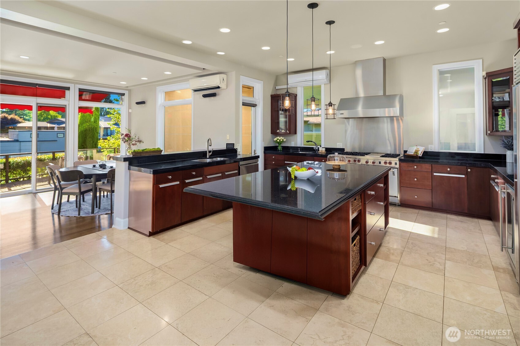 2 Crescent Key Bellevue, WA 98006 - Photo 11 of 38 a kitchen with kitchen island granite countertop lots of counter top space