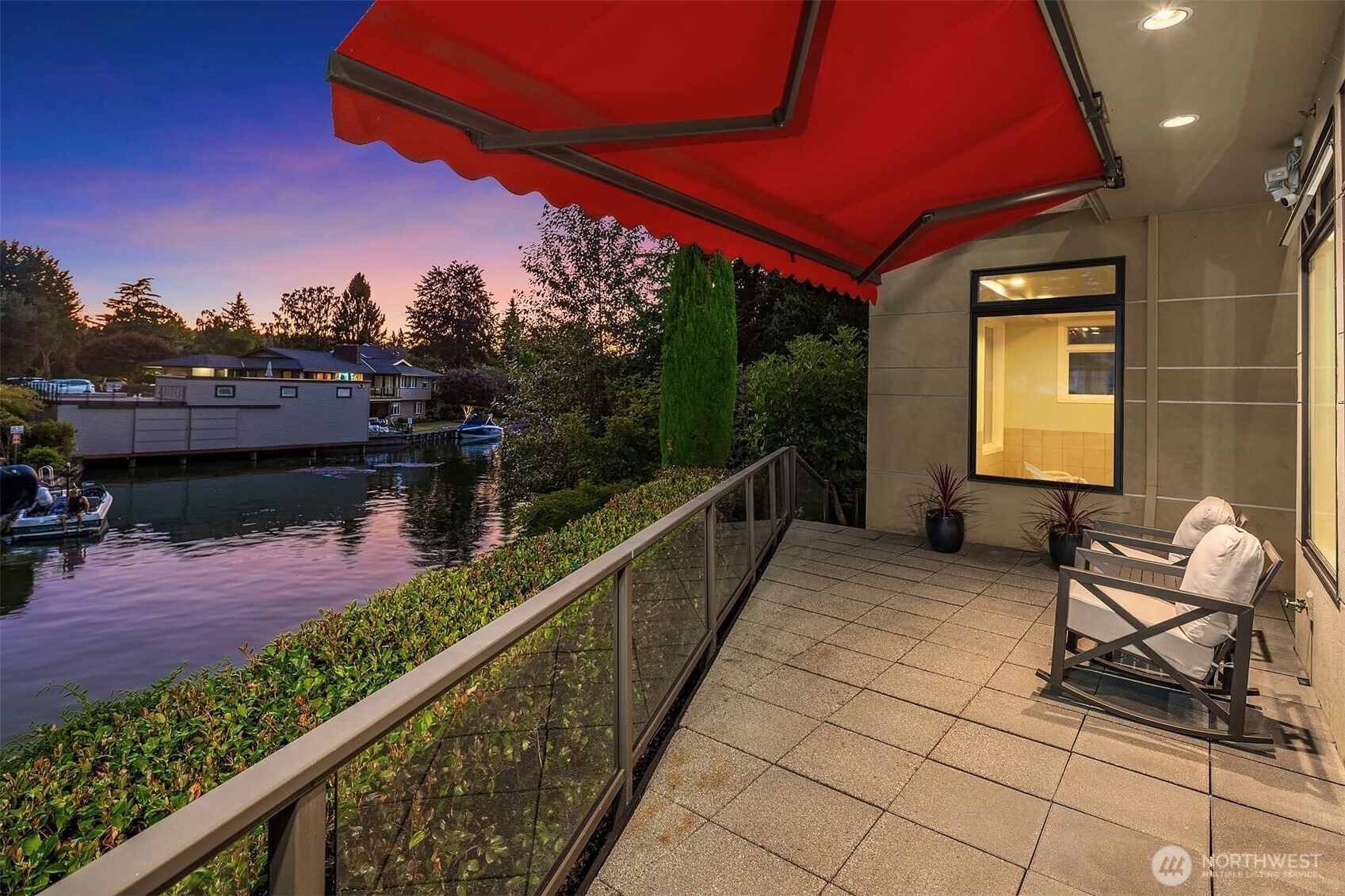 2 Crescent Key Bellevue, WA 98006 - Photo 13 of 38 a balcony with wooden floor and outdoor seating