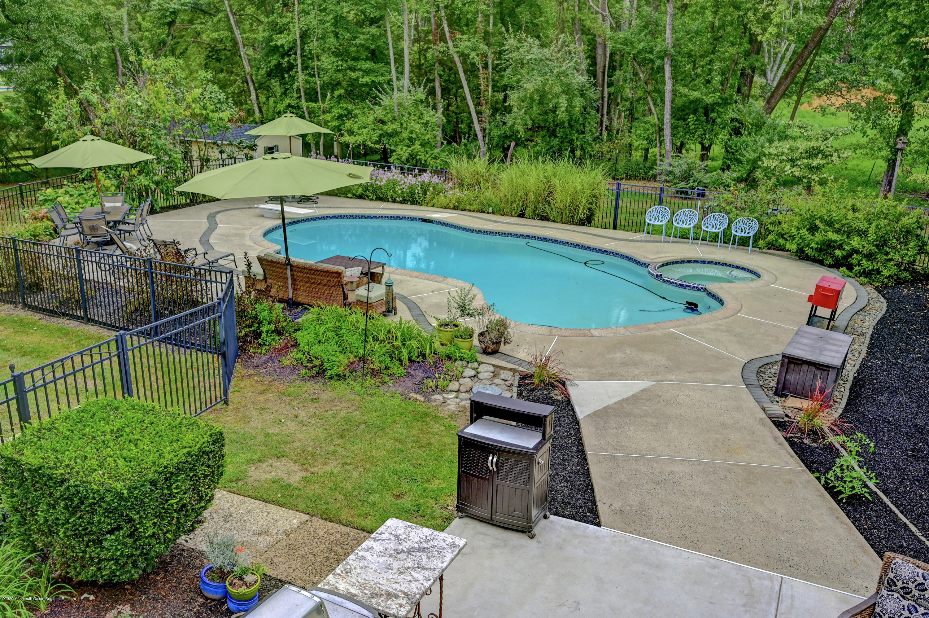 Pool area