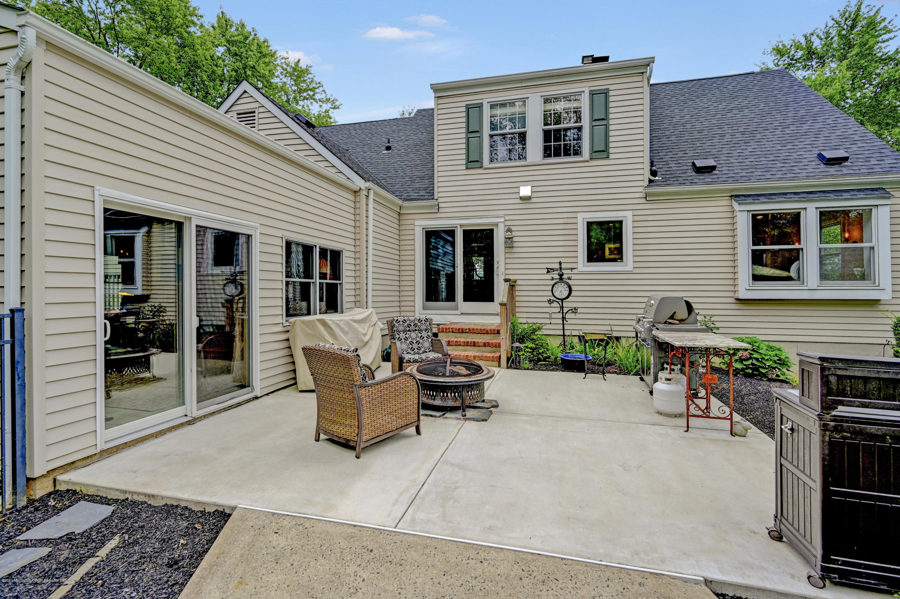 Back patio