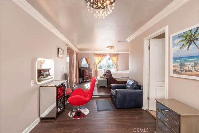 a bathroom with a sink a vanity and a mirror