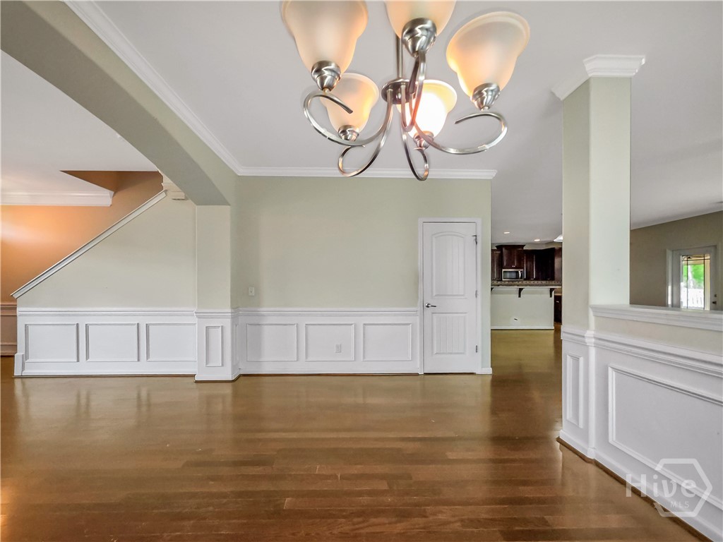 4 Melody Drive Pooler, GA 31322 - Photo 10 of 52 Dining Room View with chair railing