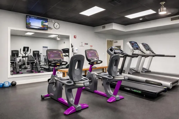 a view of gym