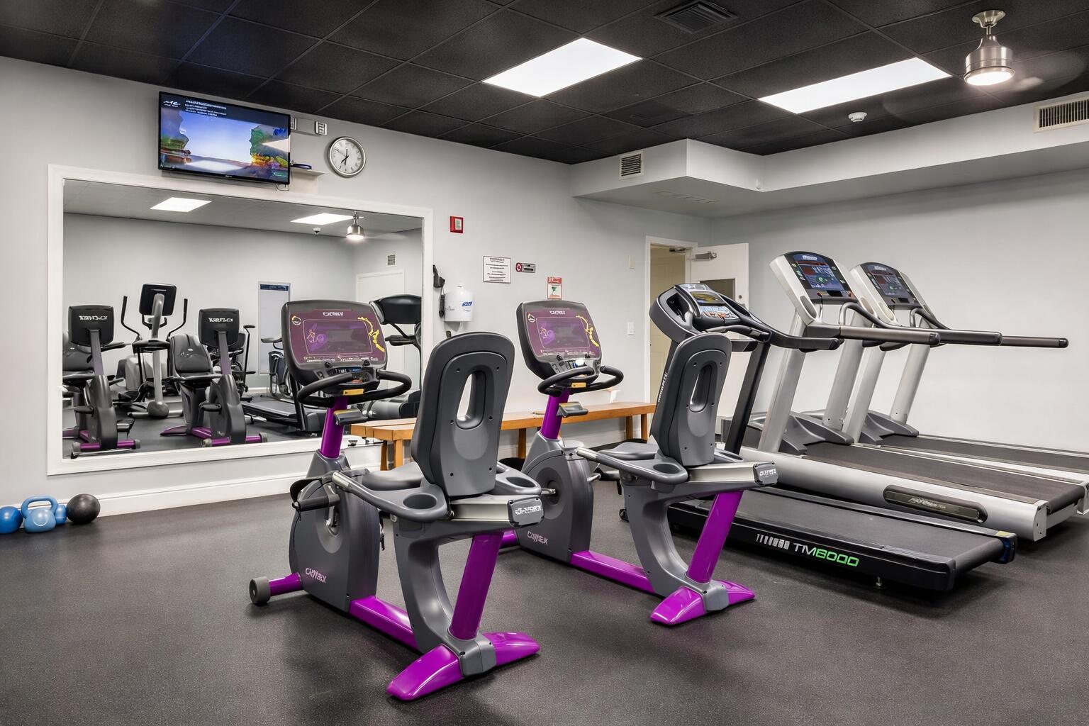 300 Berkley Road, Unit 112 Hollywood, FL 33024 - Photo 14 of 19 a view of gym