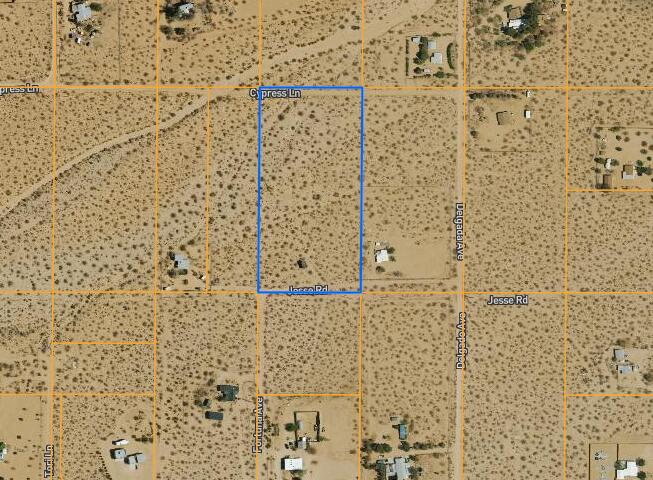216 Jesse Road Landers, CA 92285 - Photo 3 of 23 Jessee Map 1