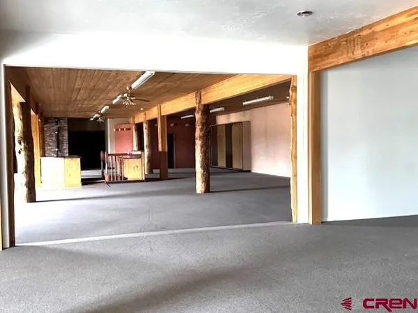 a view of a building with a outdoor space