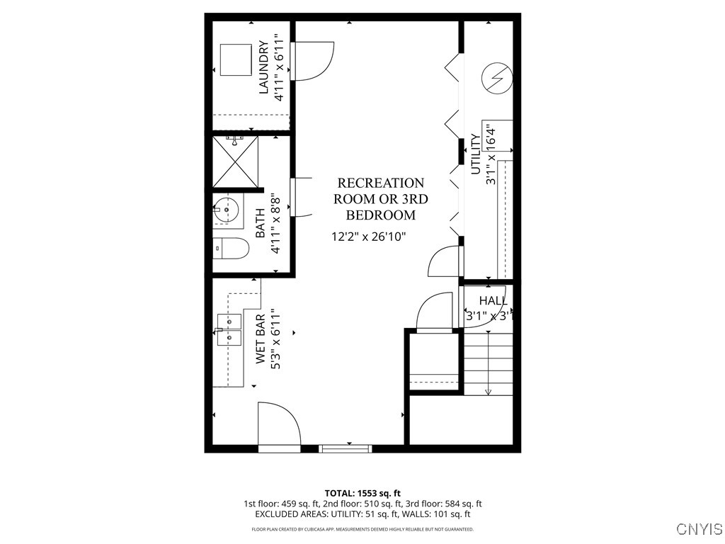 8394 A Shallowcreek Road, Unit A Clay, NY 13090 - Photo 28 of 28 Finished Walk-out Basement