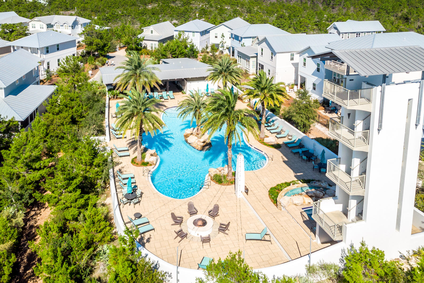 116 Gulfview Way Santa Rosa Beach, FL 32459 - Photo 43 of 57 a view of outdoor space yard and swimming pool