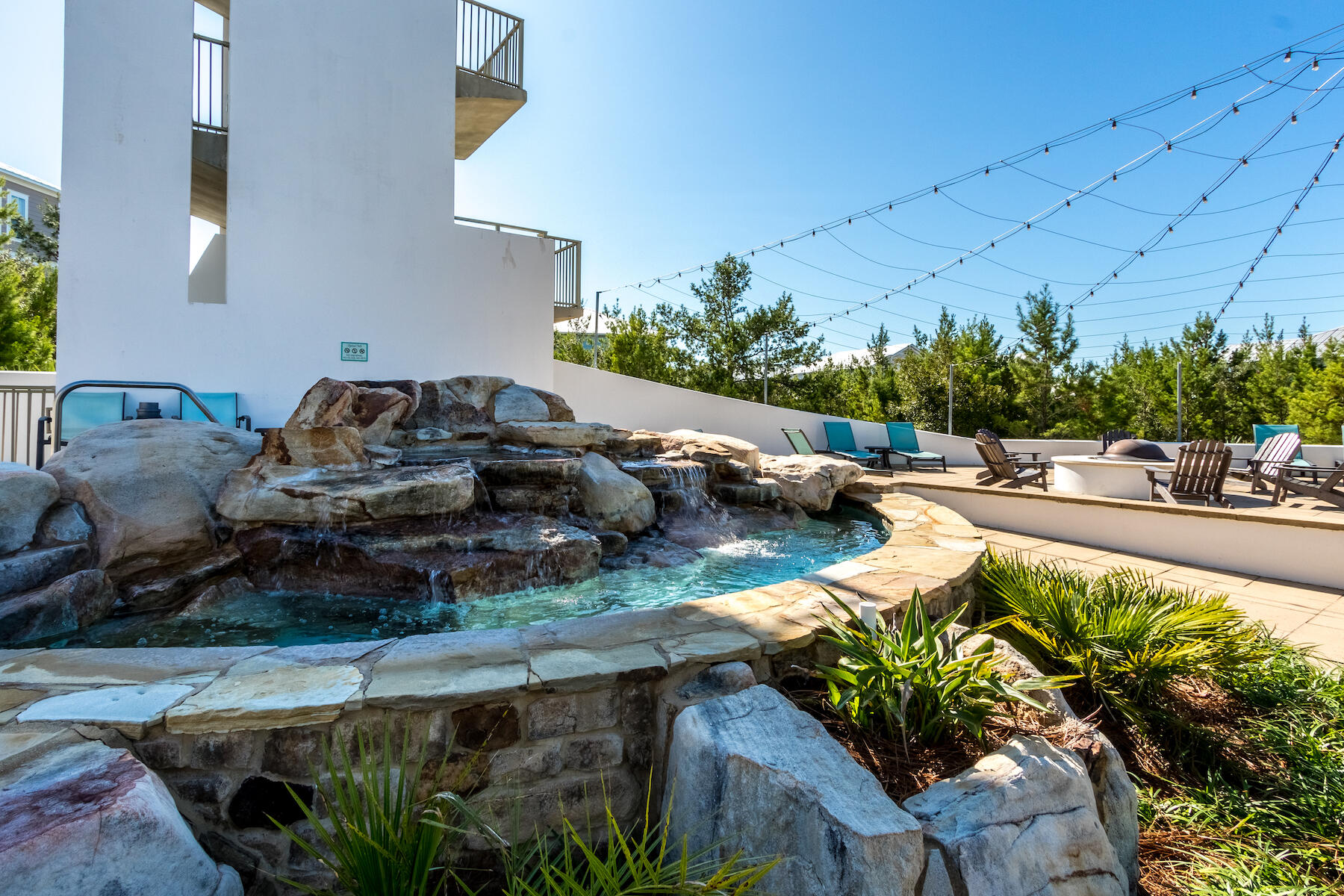 116 Gulfview Way Santa Rosa Beach, FL 32459 - Photo 50 of 57 a view of a swimming pool and lounge chair