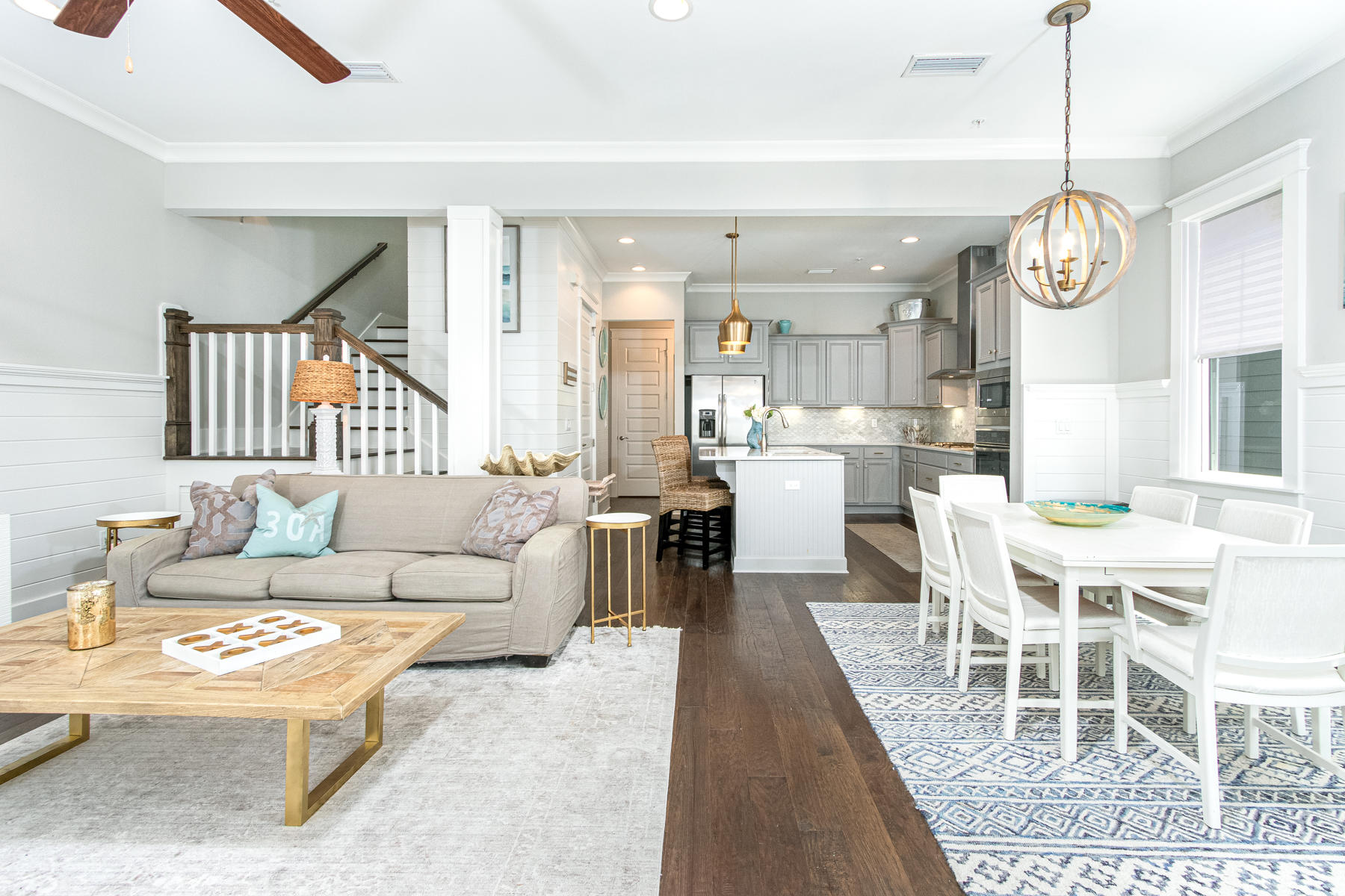 116 Gulfview Way Santa Rosa Beach, FL 32459 - Photo 7 of 57 a living room with lots of furniture and a large window