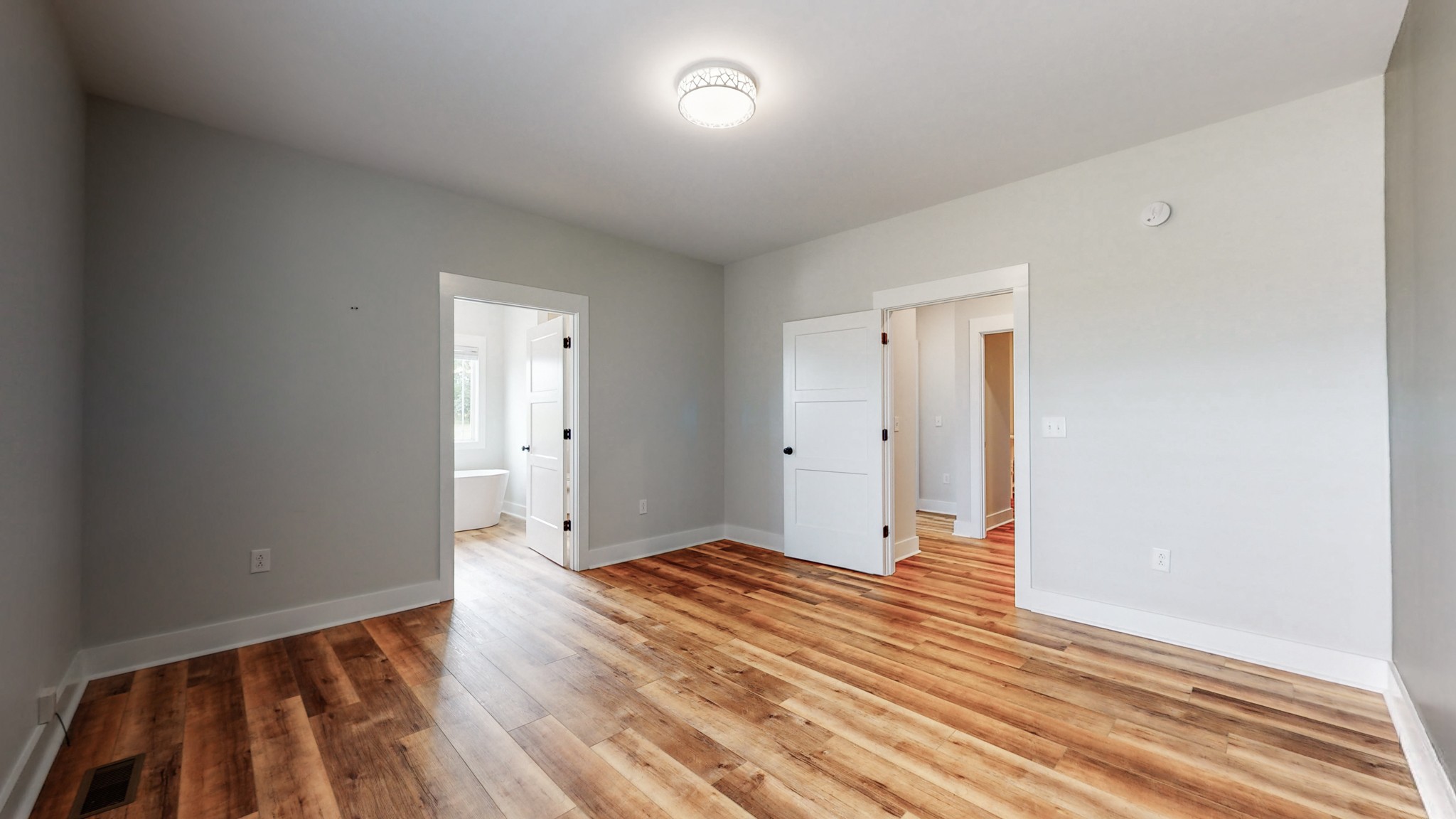 142 Philpot Road Ardmore, TN 38449 - Photo 33 of 51 a view of an empty room with wooden floor and a window