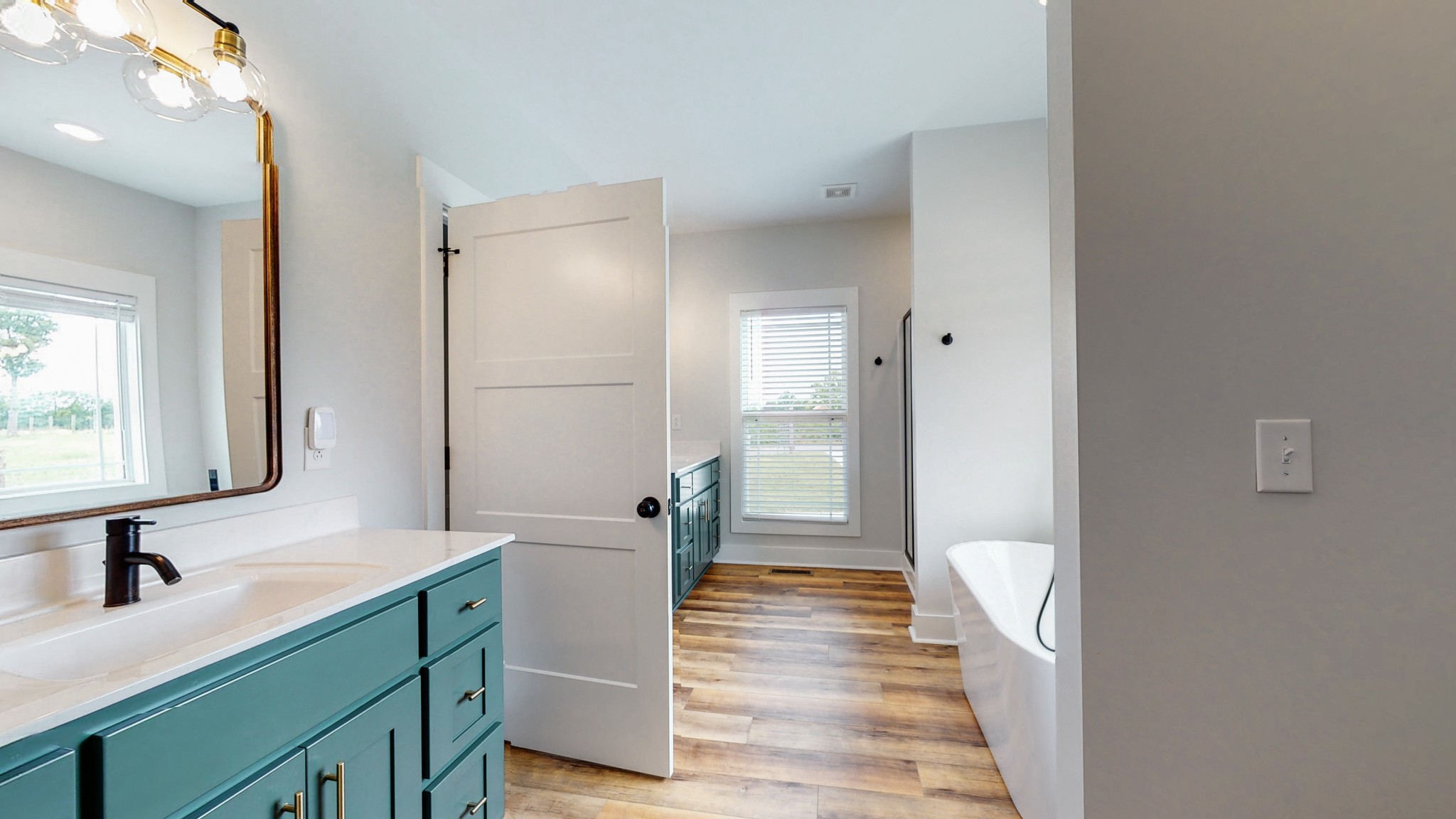 142 Philpot Road Ardmore, TN 38449 - Photo 38 of 51 a bathroom with a sink and mirror with toilet