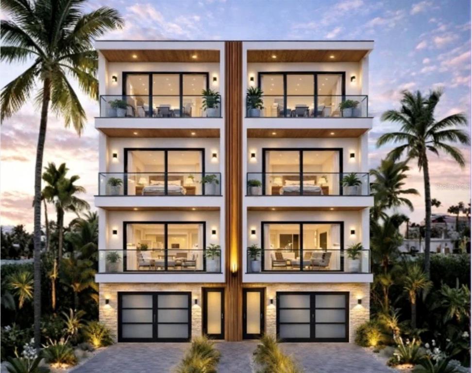 0 Gulf Boulevard, Unit LOT 15 Indian Rocks Beach, FL 33785 - Photo 1 of 2 a front view of a residential apartment building with a yard