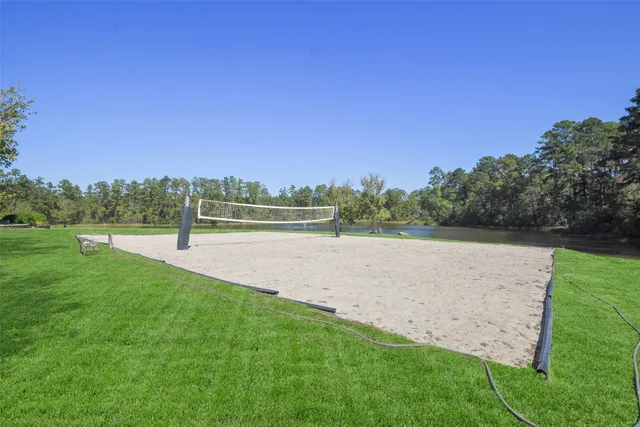 a view of swimming pool from a lake