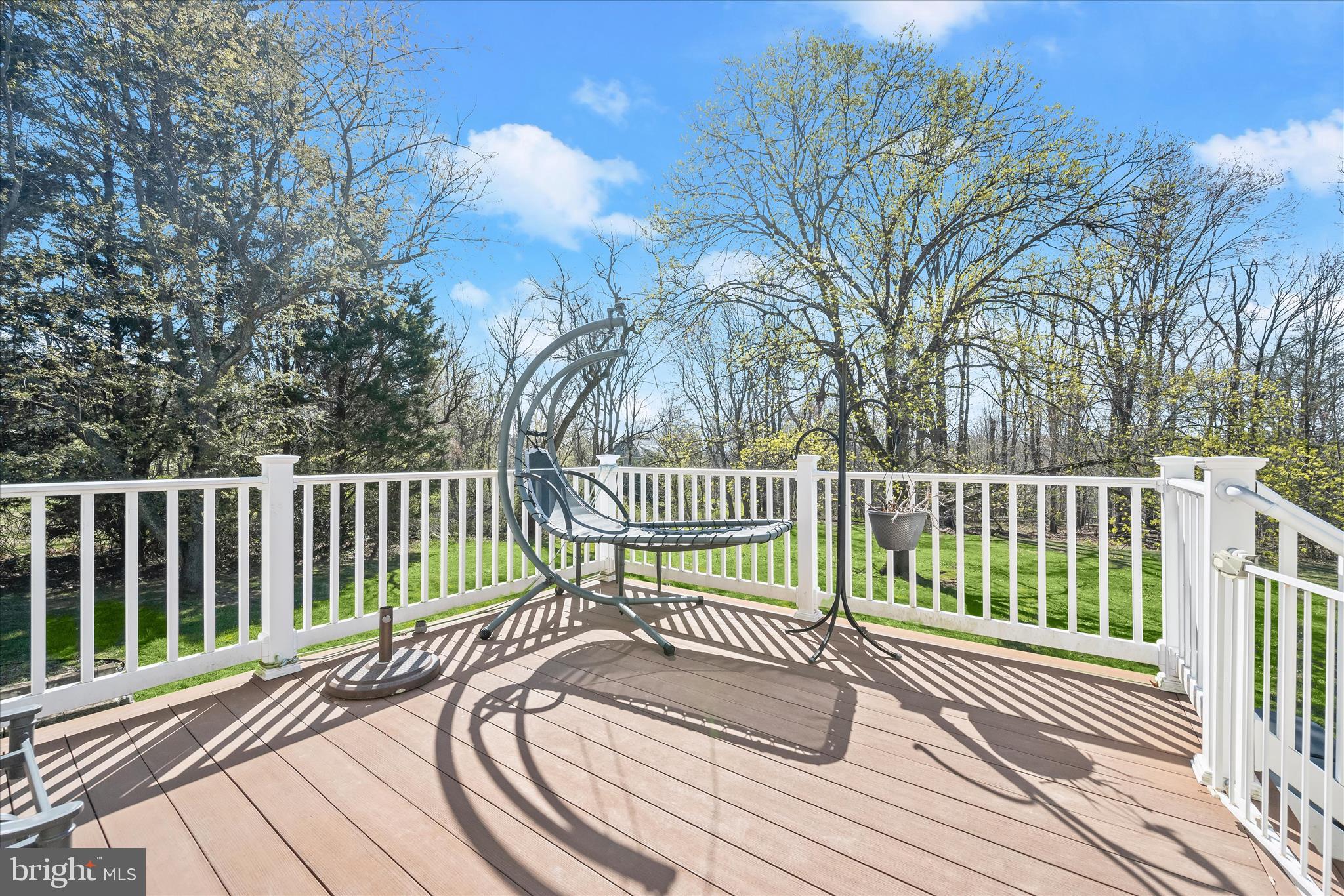 14865 Bushy Park Road Cooksville, MD 21723 - Photo 27 of 39 a view of a wooden roof deck