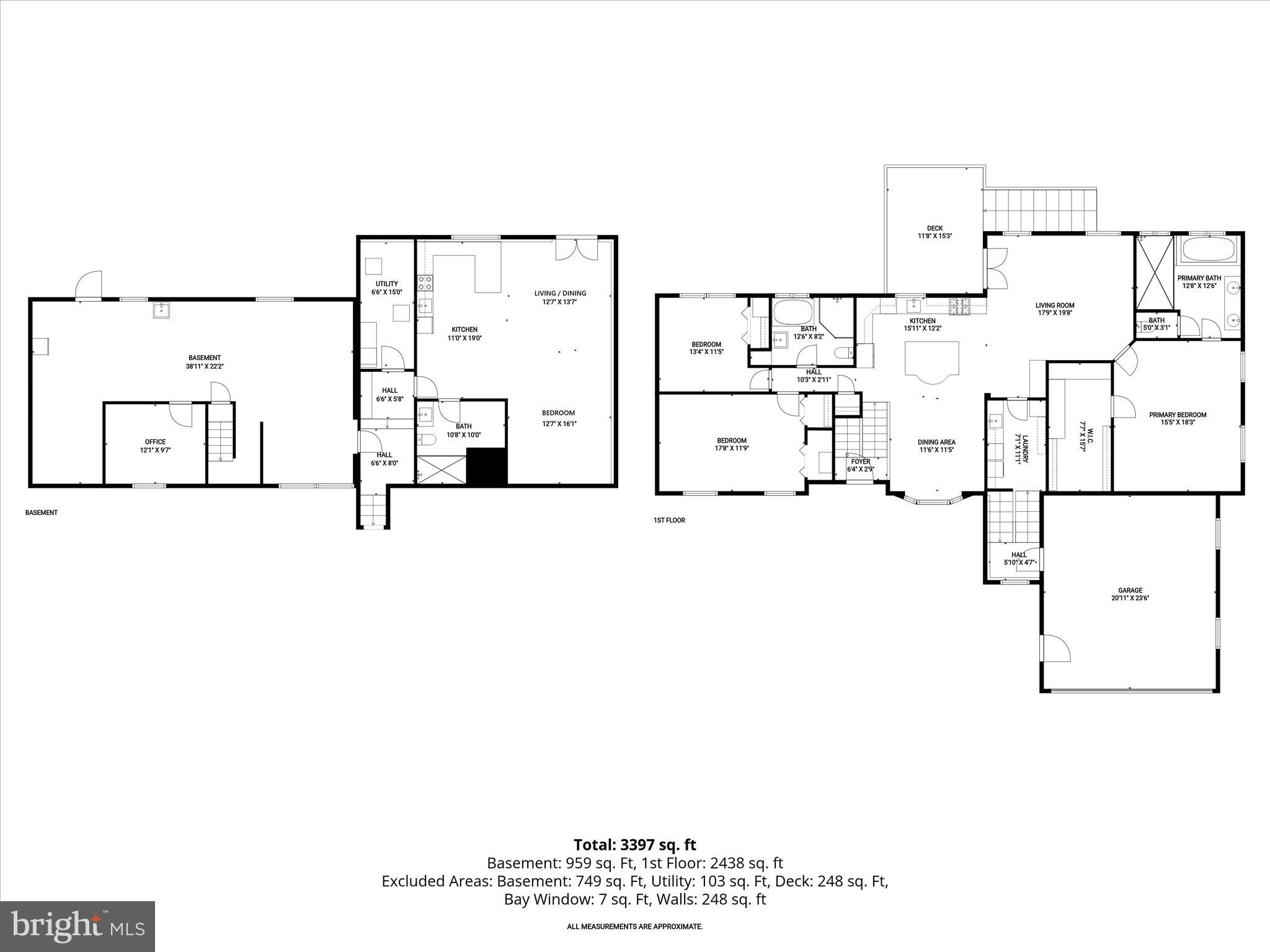 14865 Bushy Park Road Cooksville, MD 21723 - Photo 37 of 39 3-all_floors_14865_bushy_park_road_woodbine_with_d