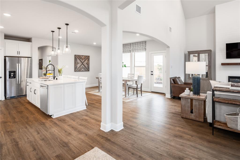 1413 Lady Bird Road Justin, TX 76247 - Photo 9 of 26 Beazer Homes Wildflower Ranch Brenham Floorplan. This is not a photo of the actual home, but is a photo of the Brenham floorplan.