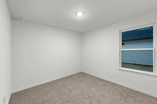 a view of empty room