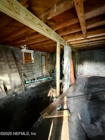 a view of car garage