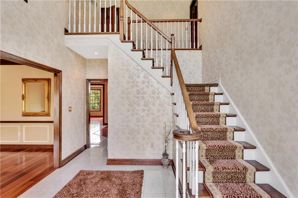 117 Olde Manor Lane Coraopolis, PA 15108 - Photo 3 of 23 a view of entryway and hall with wooden floor