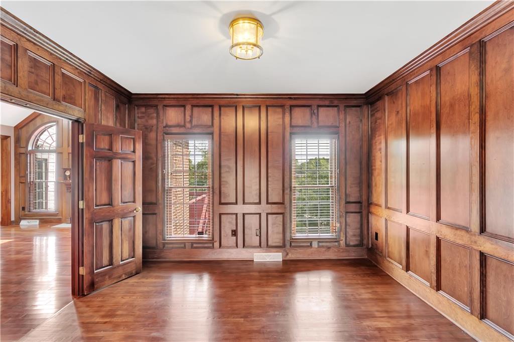 117 Olde Manor Lane Coraopolis, PA 15108 - Photo 7 of 23 a view of an entryway with wooden floor and door