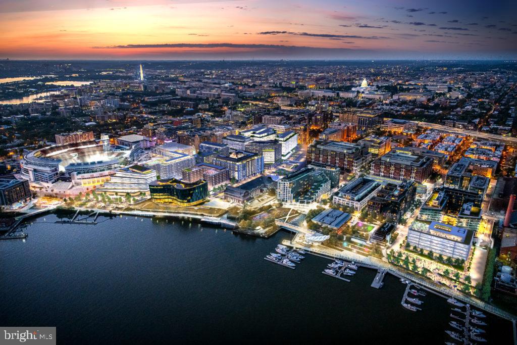 1025 First Street Southeast, Unit 611 Washington, DC 20003 - Photo 34 of 36 an aerial view of residential houses with outdoor space