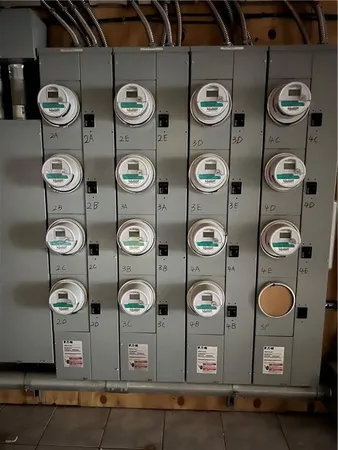 a room with lots of residential buildings