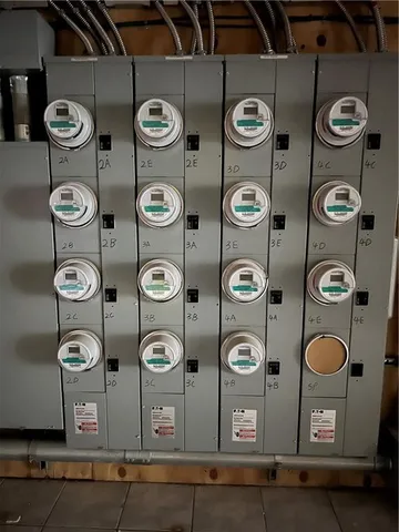 a room with lots of residential buildings