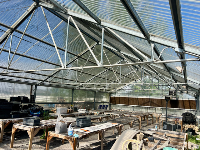 812 East Bates Cyn Road Tooele, UT 84074 - Photo 110 of 144 Spacious greenhouse structure featuring a clear corrugated roof and wall panels