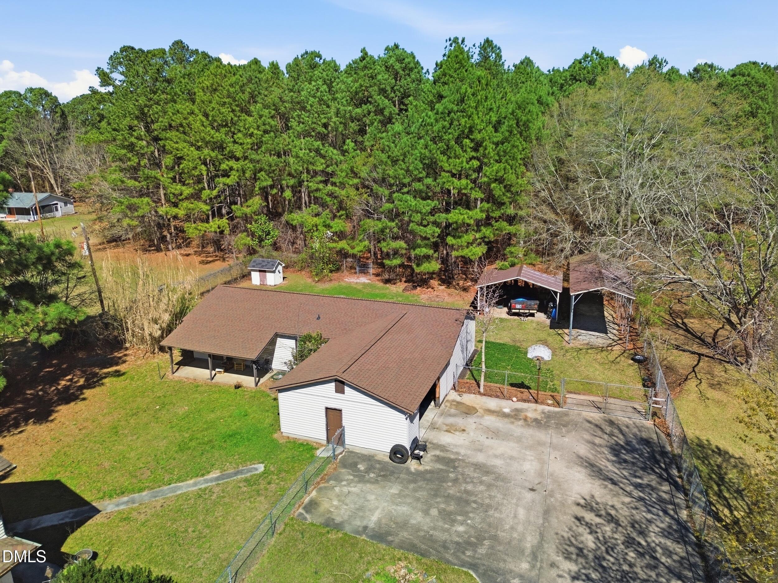 19405 Highway 210 Angier, NC 27501 - Photo 30 of 49 an aerial view of a house