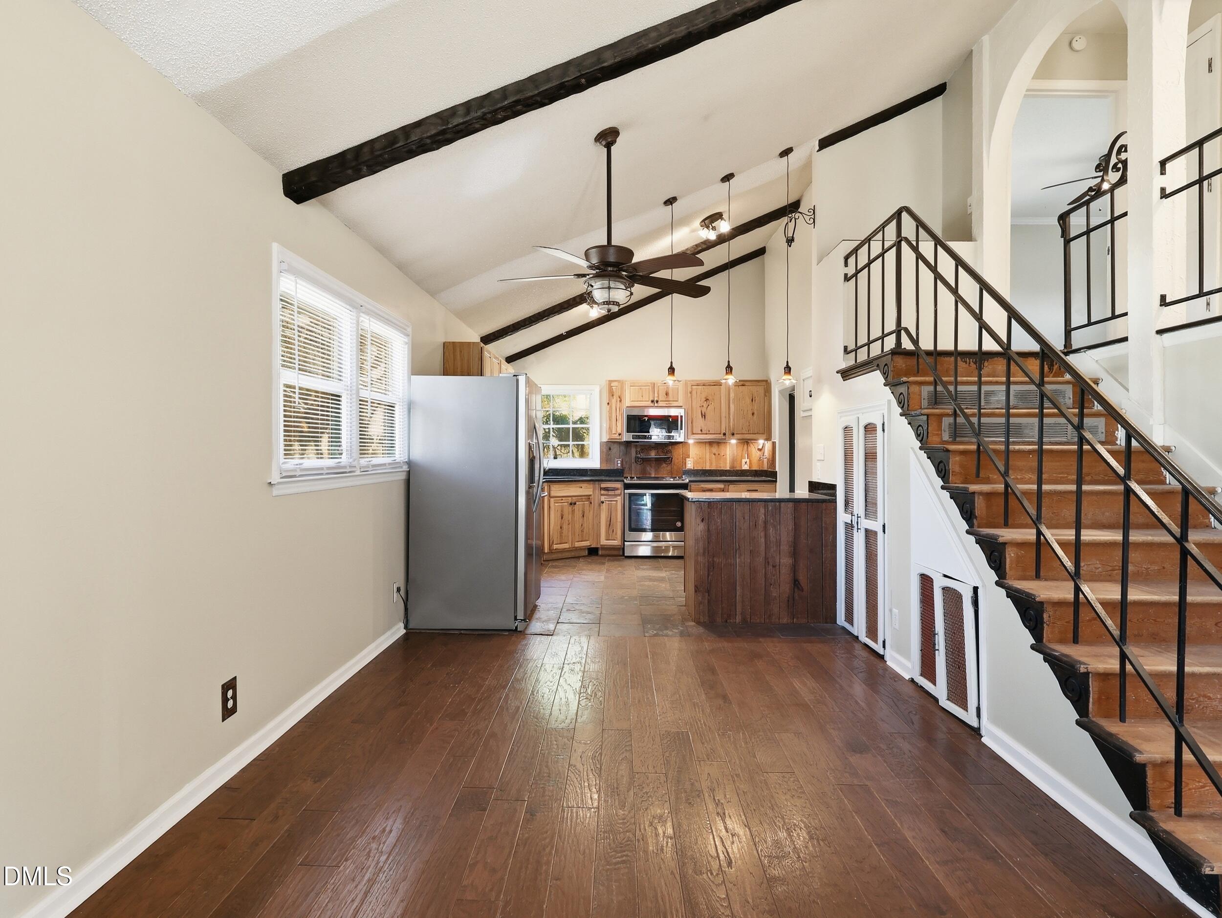19405 Highway 210 Angier, NC 27501 - Photo 8 of 49 a view of entryway and hall with wooden floor